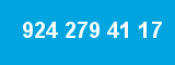 924 279 41 17 924 279 41 17